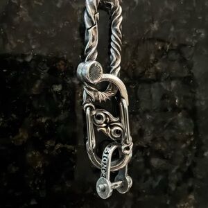 Sterling silver key chains